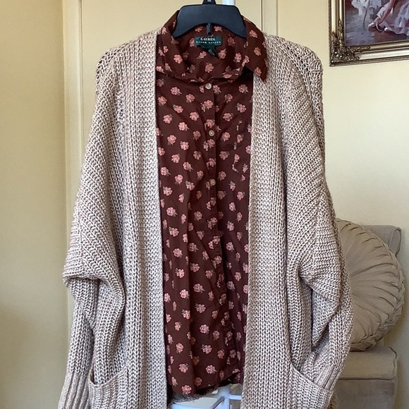 Lou & Grey Sweaters - Lou & Grey Camel Cardigan 💛💛💛